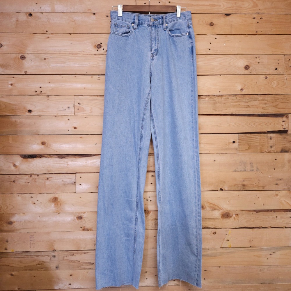 Light Wash Women's Straight-Leg Jeans